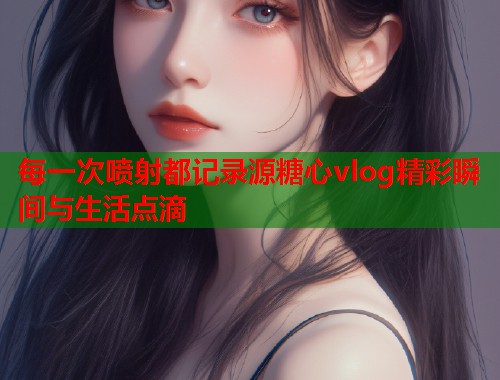 每一次喷射都记录源糖心vlog精彩瞬间与生活点滴  第1张